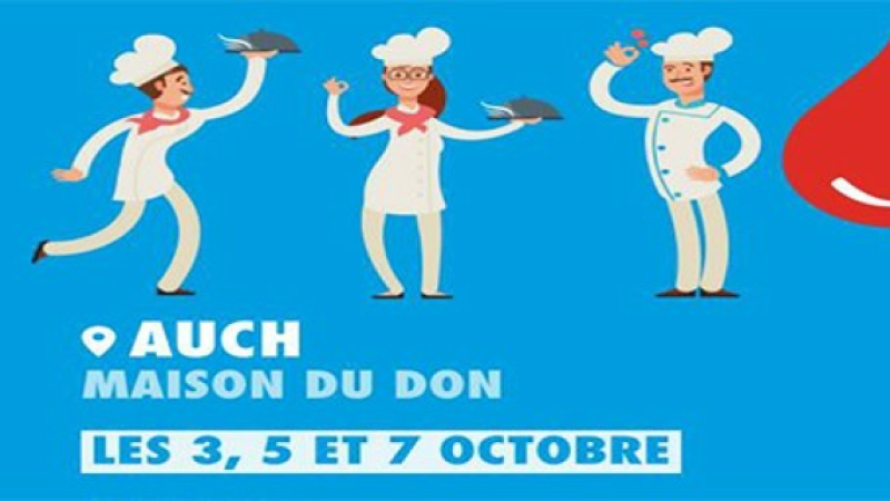 L’EFS Occitanie fête la gastronomie en octobre pour sensibiliser  au don de sang et de plasma