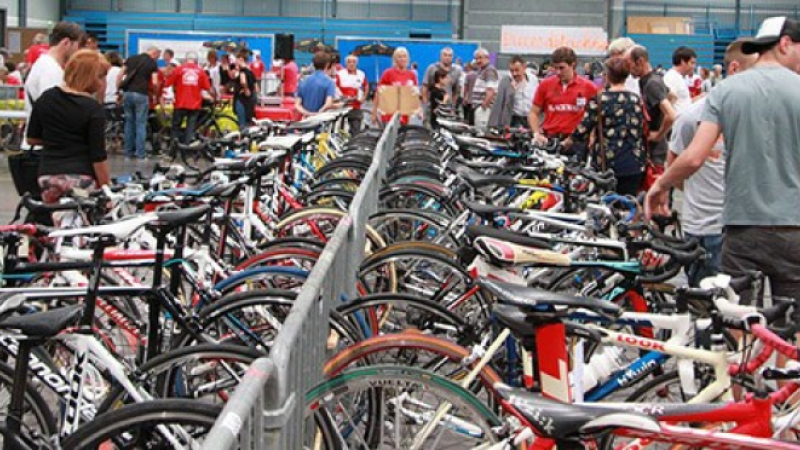 La plus grande bourse aux vélos d'occasion de la région