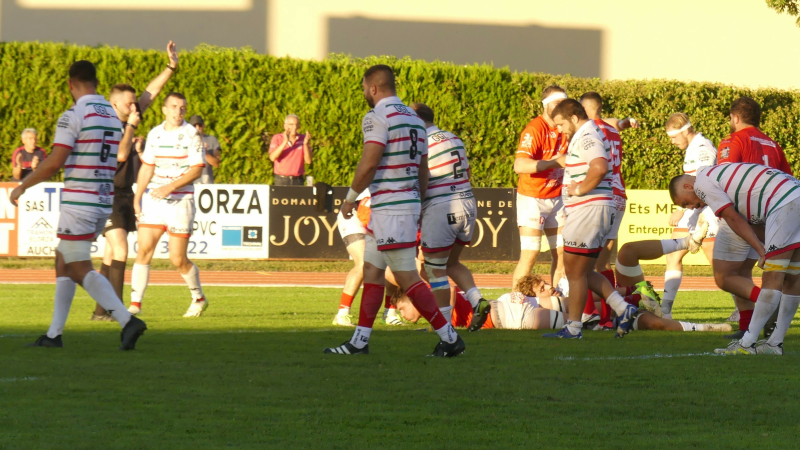 Grâce à une première mi-temps aboutie, le RC Auch assure sa victoire face à Nîmes