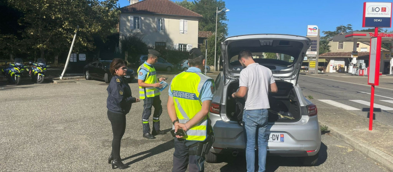 Préfecture : bilan du contrôle routier du week-end