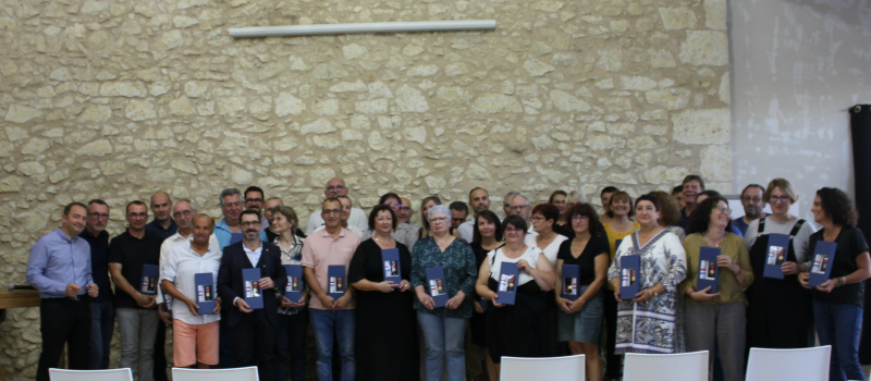38 collaborateurs des entreprises gersoises Cogex et Gers Equipement reçoivent la médaille du travail