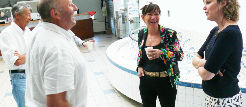 Les thermes de Castéra-Verduzan ont reçu la visite de Muriel Abadie, vice-présidente de la Région