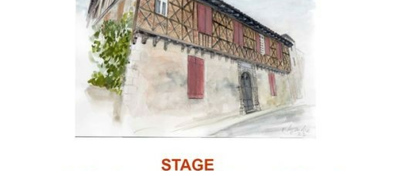 Stage de peinture avec Emmanuel Legendre