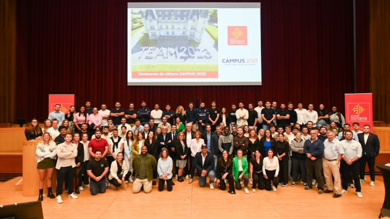 Coupe du Monde de Rugby 2023 : la Région et France 2023 accueillent les apprentis d’Occitanie ayant participé à l’opération Campus 2023