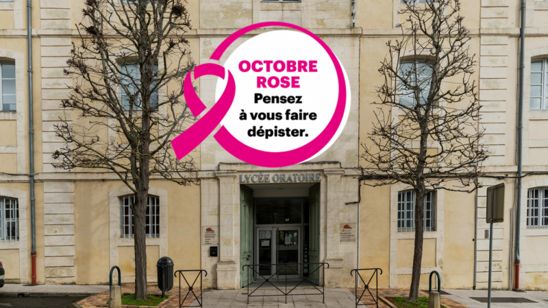 L'Oratoire Auch et Octobre rose.
