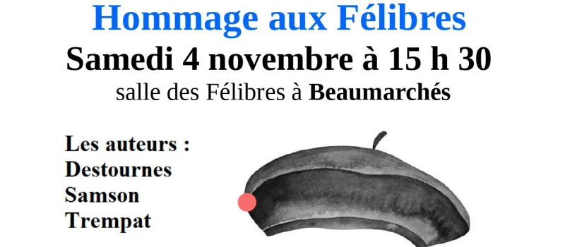 Lectures de textes en hommage aux Félibres du village