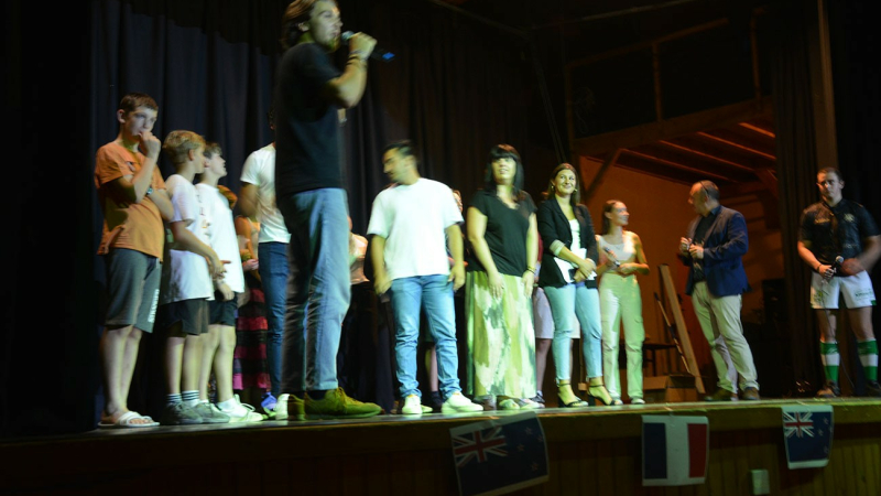 Concours du meilleur commentateur sportif  au campus St Christophe