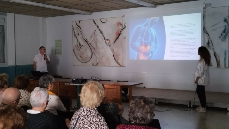 Beau succès de la conférence "Le ventre, notre 2e cerveau" organisée par la Bienfaisance
