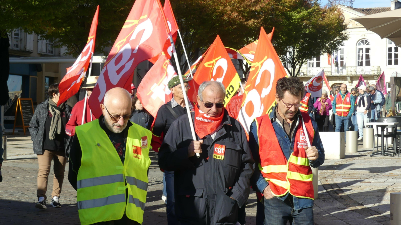Auch : 24 octobre manifestation pour les retraites
