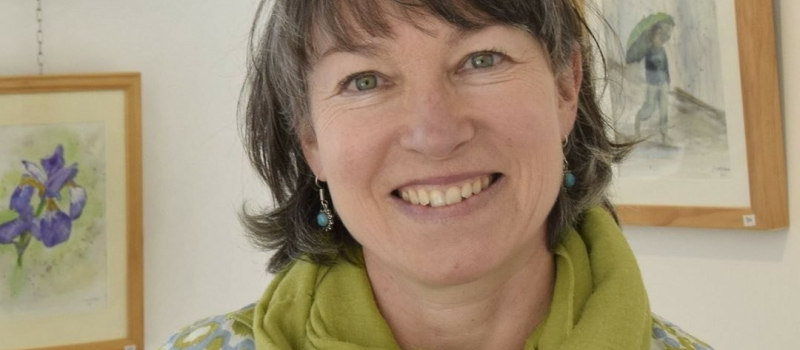 Christelle Debord ., une artiste aquarelliste  investie  dans les Restos du Cœur