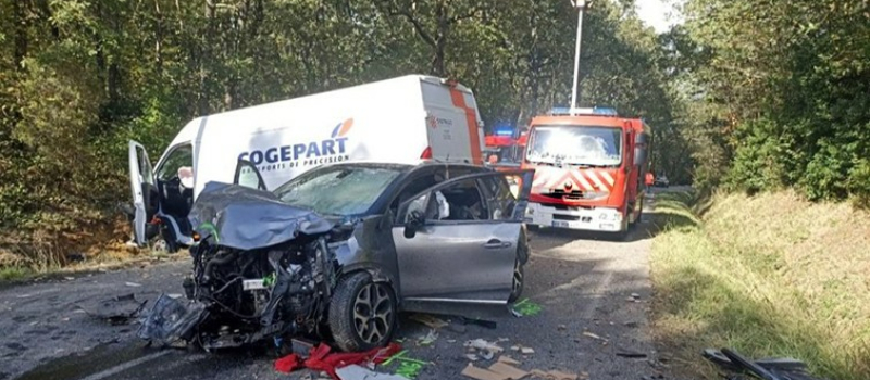 Un grave accident de la route s'est produit ce lundi dans l'est du Gers. Une personne a été grièvement blessée.