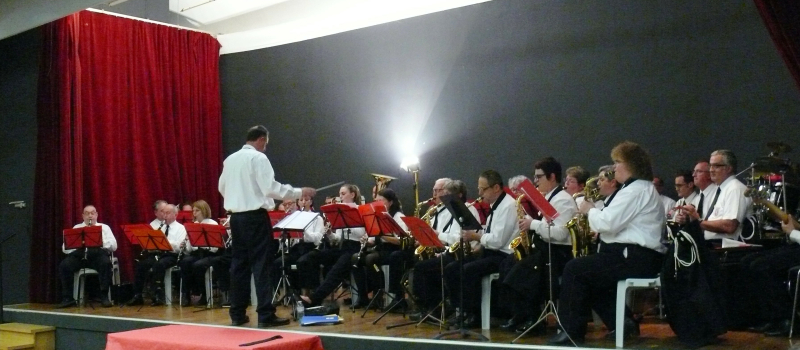 Concert de la musique départementale des pompiers du Gers