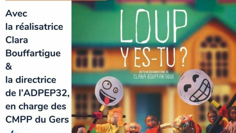 Soirée Cin'échange autour du film "Loup y es-tu" sur la souffrance parents-enfants