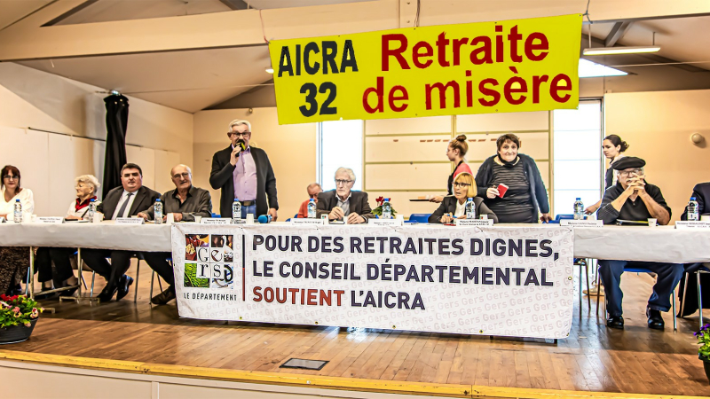 Aignan: l'Aicra 32 exprime avec vigueur les revendications des retraités agricoles