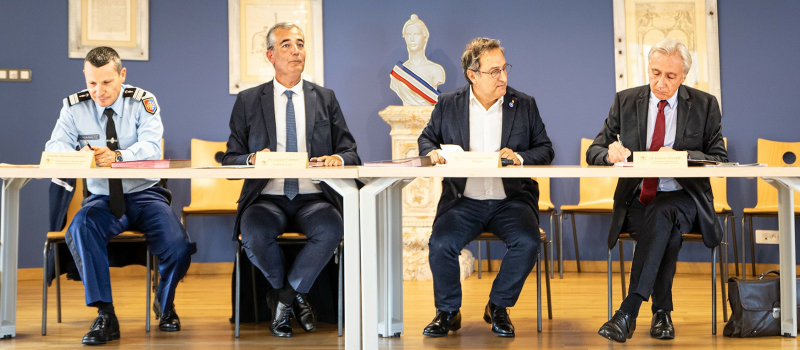La commune d'Éauze et la gendarmerie signent une convention de coopération