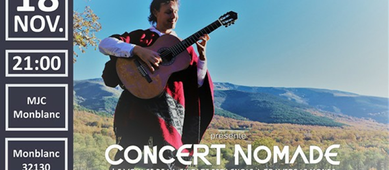 Le guitariste argentin Sebastián Pitrépoursuitsa tournée en Occitanie