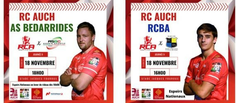 le RC Auch ce week-end
