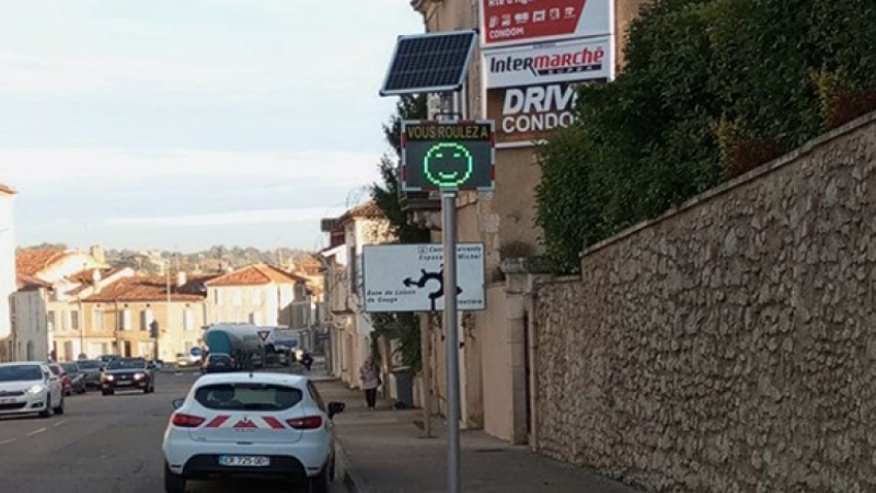 Des radars pédagogiques installés sur 2 axes