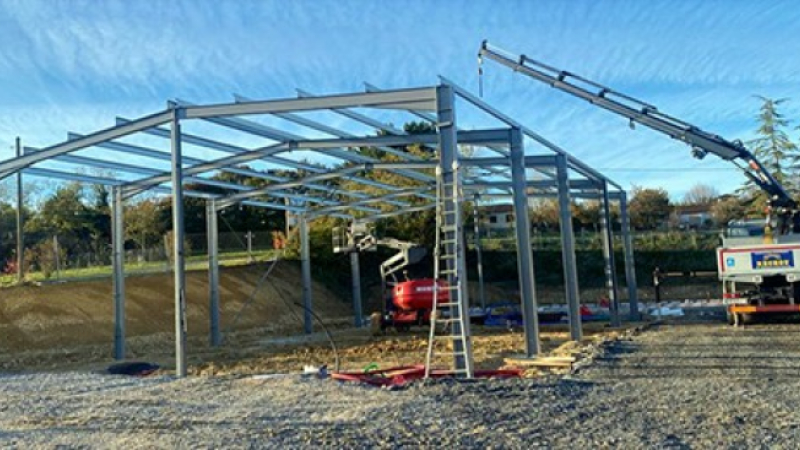 Le futur centre de secours prend forme