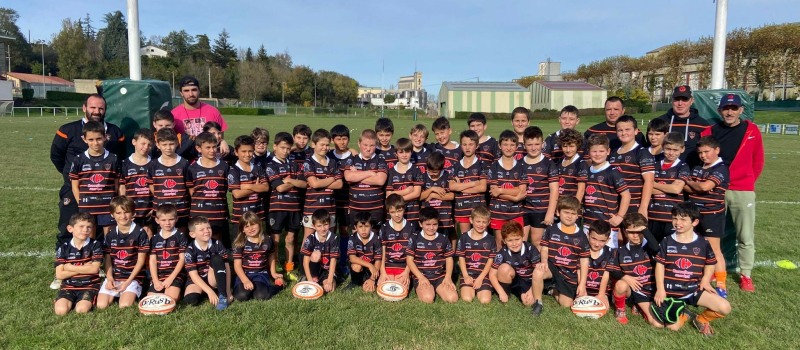 Les jeunes pousses de l'UAV Rugby à l'oeuvre : l'avenir est assuré !