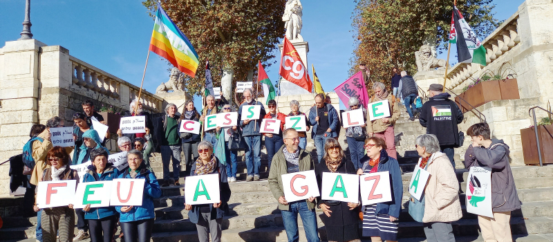 Marche pour la paix et anniversaire des Gilets jaunes