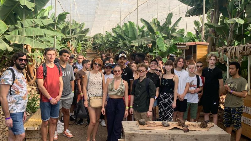 Voyage à Tenerife des élèves de Terminale