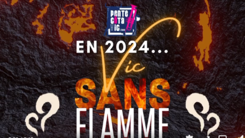 « Vic sans flamme », un thème humoristique et non polémique !