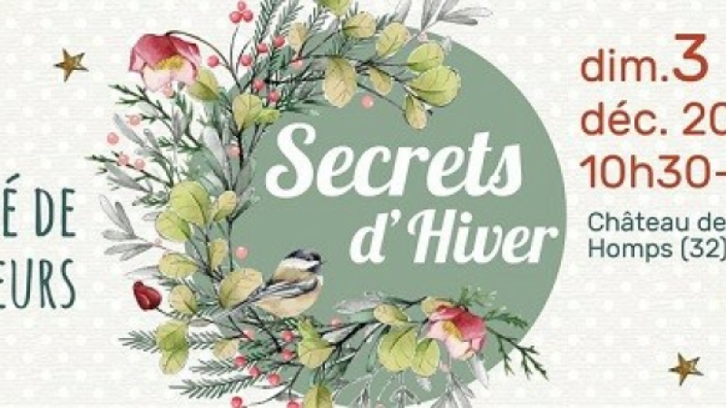 Marché de créateurs gersois « Jardin Secret ».