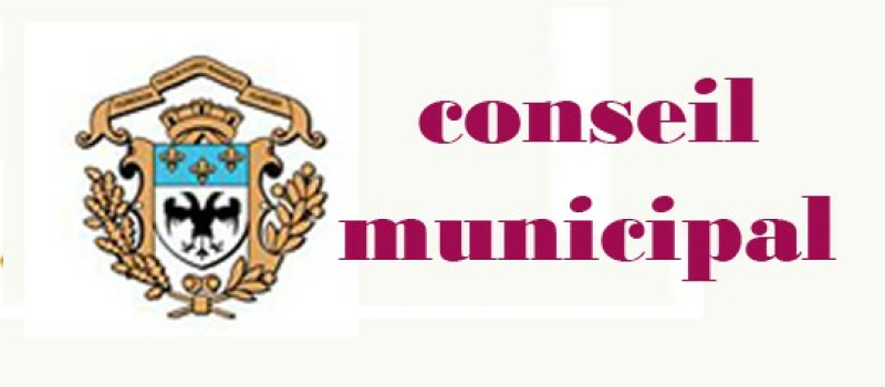 Réunion du conseil municipal