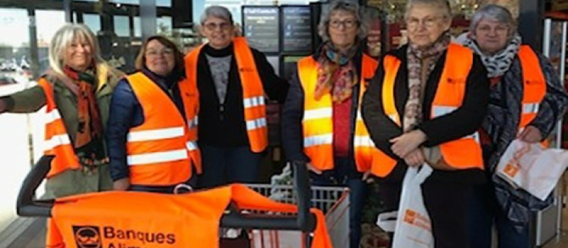La banque alimentaire vue de Condom