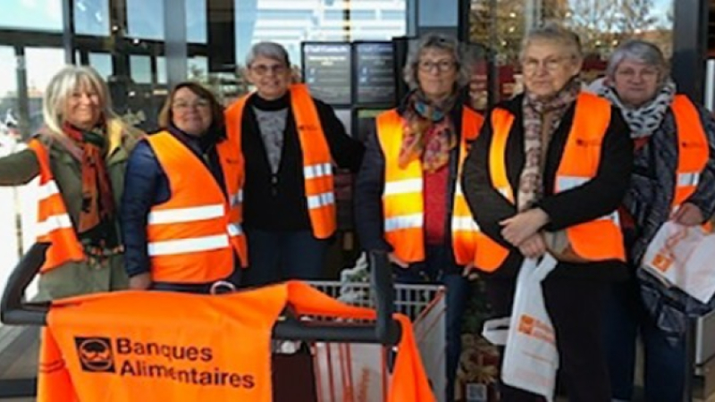 La banque alimentaire vue de Condom