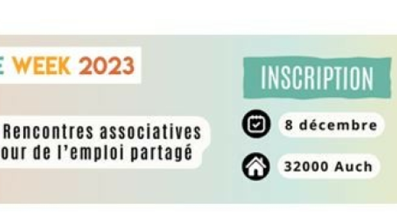 Rencontres associatives autour de l'emploi partagé