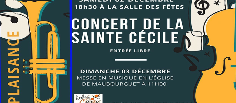 2 concerts pour Sainte Cécile