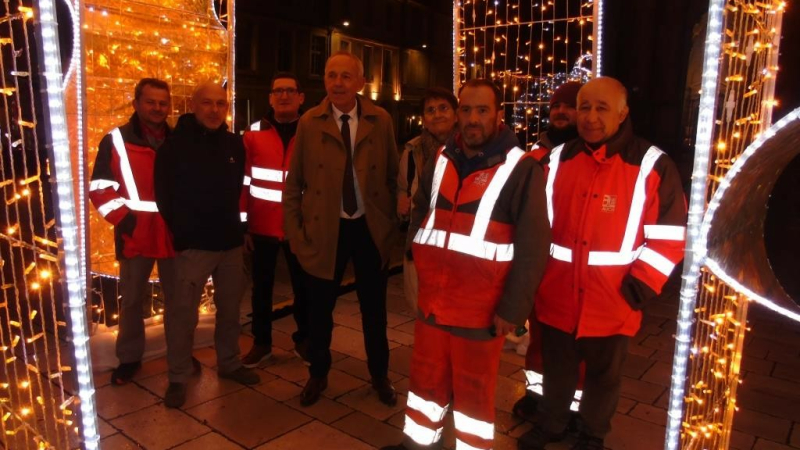 Auch, ville lumière 2023 : un feu d'artifice de couleurs, éblouissant, éclaboussant , enthousiasmant