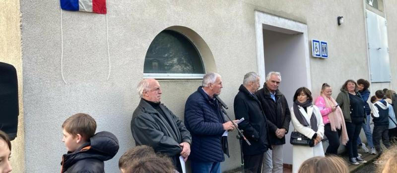 Inauguration du Square de la Laïcité  et de la rue Jean Jaurès