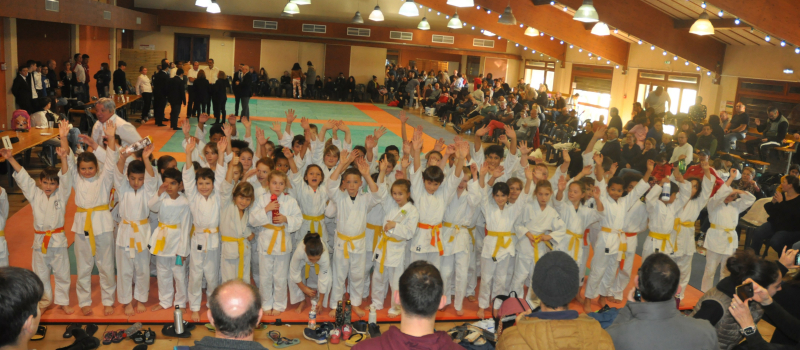 Belle journée pour le criterium de judo