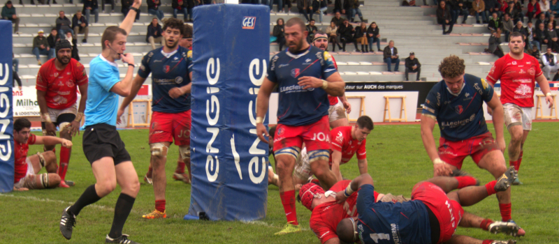 Face à La Seyne le RC Auch décroche son premier bonus offensif