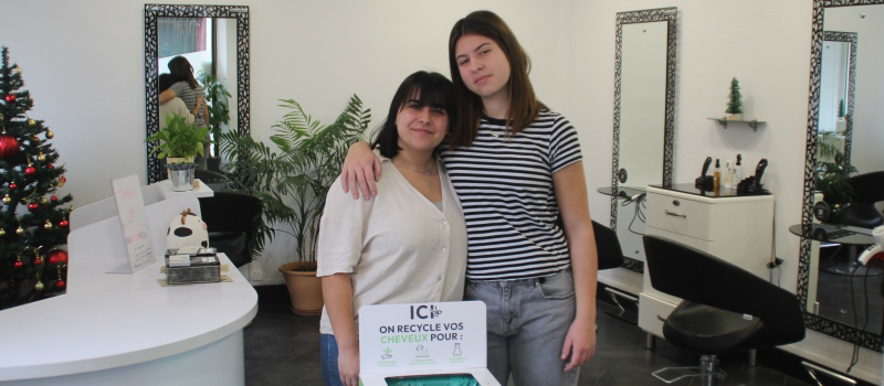 Coiffeuse éco-responsable