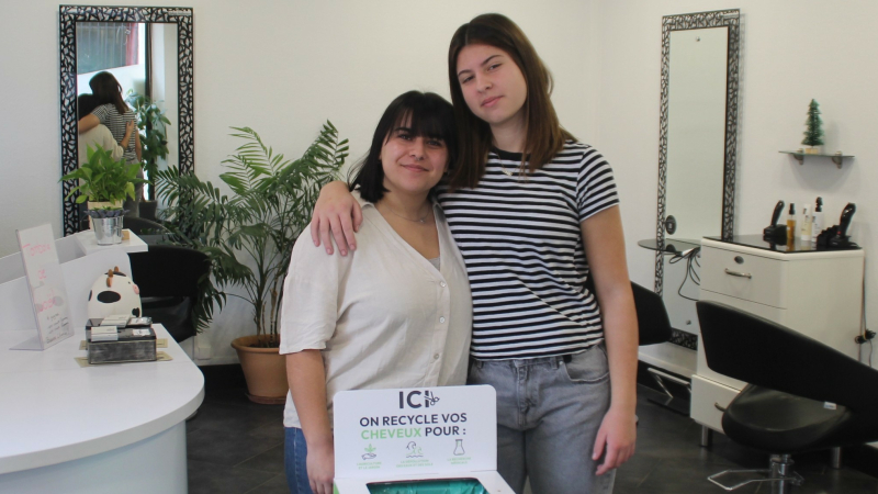 Coiffeuse éco-responsable