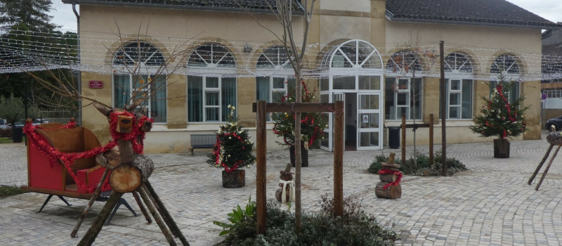 Féerie de Noël sur la place Dasté