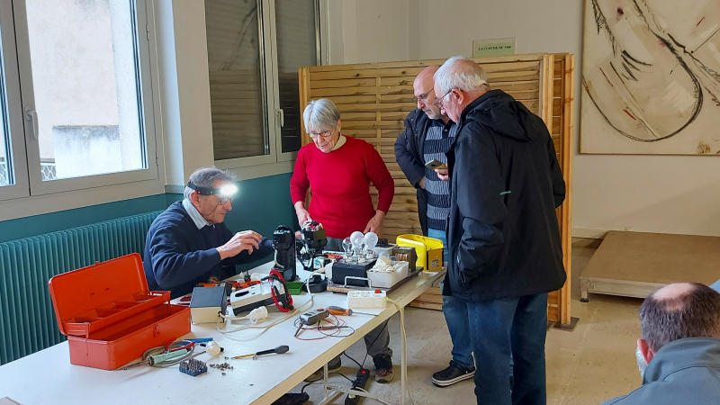 Le Repair Café d'Artagnan en Fezensac sur DFM  930 mercredi
