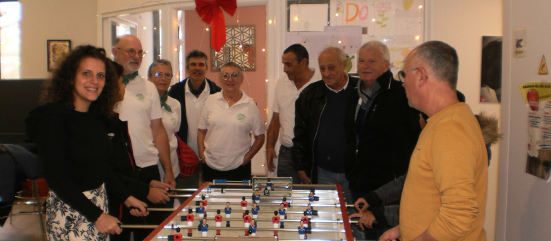 La Confrérie de la Fève avec les ados de la Maison des Ados d'Auch