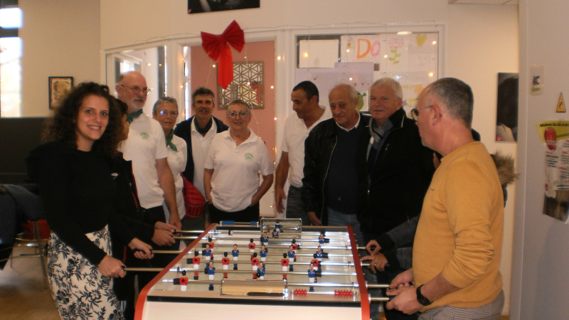 La Confrérie de la Fève avec les ados de la Maison des Ados d'Auch