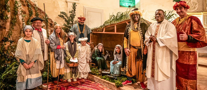 La crèche vivante de nouveau mise en scène à Saint-Martin-d'Armagnac