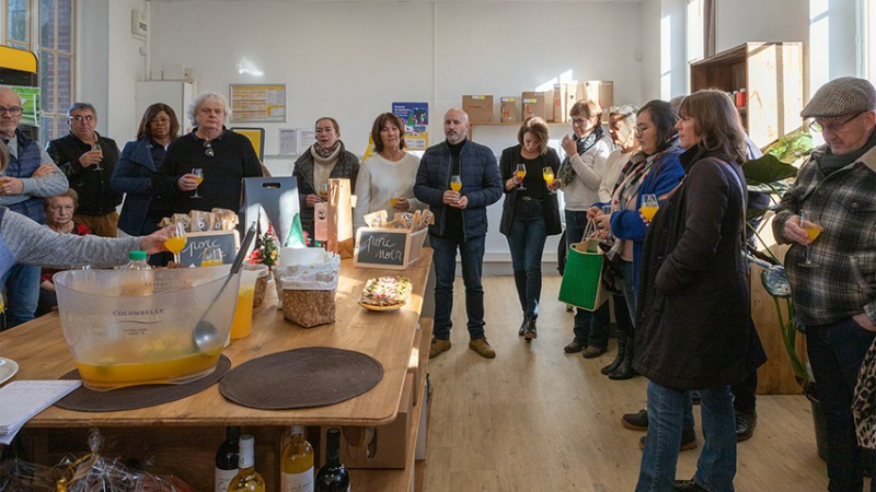 Inauguration l'épicerie à Termes d'Armagnac, 16 décembre 2023