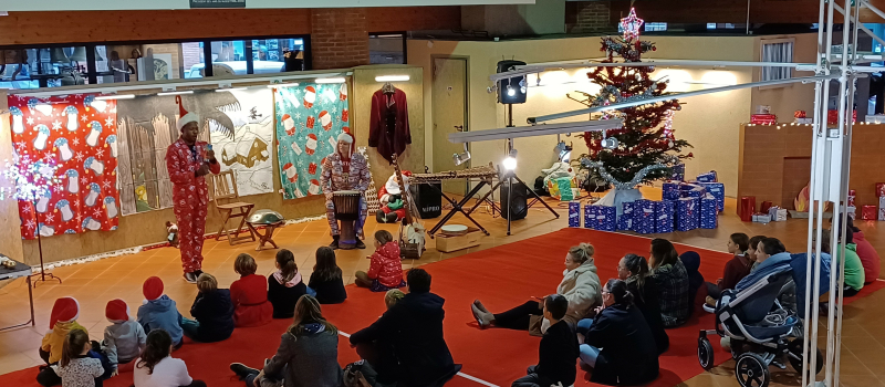 La municipalité de l'Isle-Jourdain a fêté Noël avec ses agents et leurs enfants.