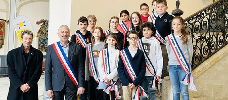 Réunion du conseil municipal des jeunes