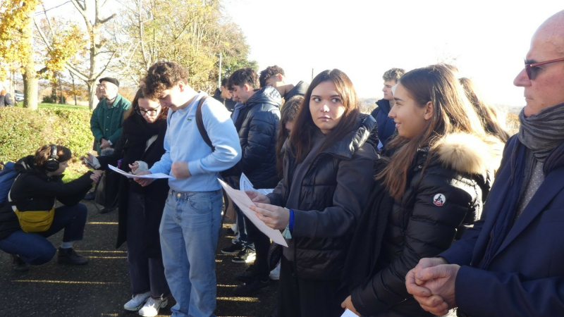 Le  lycée Pardailhan d'Auch  investi dans un devoir de mémoire sur la Résistance
