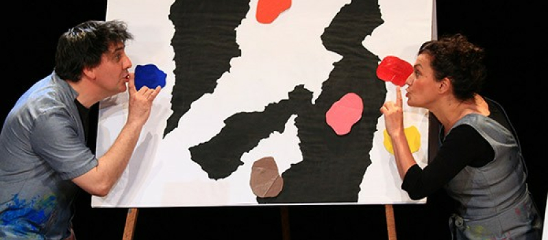 Ligue de l'Enseignement du Gers : tournée départementale du spectacle jeune public Petit Bleu et Petit Jaune