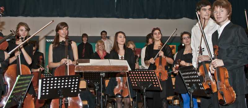 Le Jeune orchestre symphonique de l'Entre-Deux-Mers en concert à Nogaro pour le Nouvel An